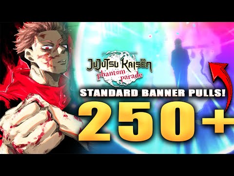 UPDATED STANDARD POOL 250+ SUMMONS! JP test for Global Part 2! (JJK: Phantom Parade)