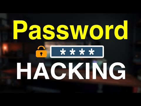 How to HACK PASSWORDS