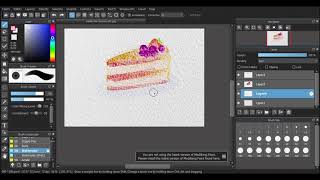 Try to Draw using Watercolor Texture || MediBang Paint Pro