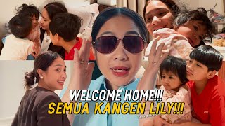 SAMPAI DI INDONESIA DISAMBUT RAFFI!!! NAGITA CIPUNG RAFATHAR LANGSUNG REBUTAN PELUK LILY!!!