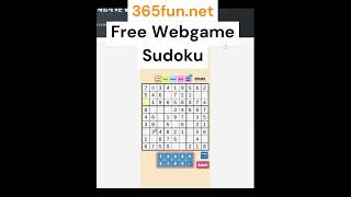 Sudoku #365fun #webgame #games #gaming #hypercasual #gameplay #flashgame #animation #html5