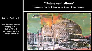 Jathan Sadowski at Beyond Smart Cities Today, Sweden 2022
