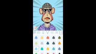 🎀Bored Ape Creator - NFT Art🎨 #shorts