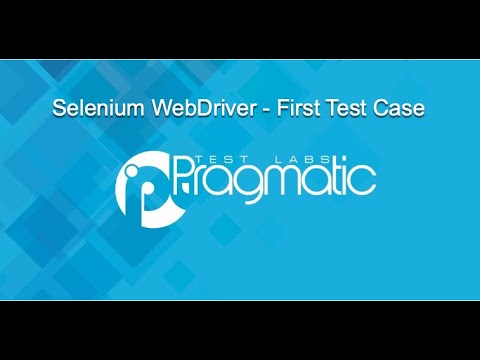 Pragmatic Learning - First Selenium Tests