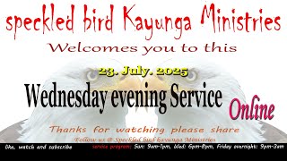 23 July 2025, Wed service/if then God be with us,Why then all these things befallen us Vol.2  Batte 
