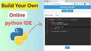 🚀 Create Your Own Online Python IDE | Step-by-Step Tutorial