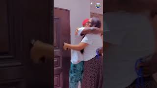Watch what Toyin Abraham did to her husband, Kolawole Ajeyemi for not wearing red on Val day #shorts