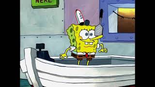 SpongeBob Balancing Spatula as Robo Plankton Approaching for 10 Hours