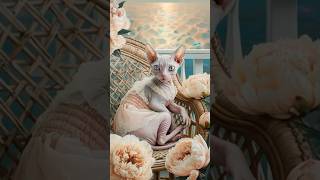 My cute cat cartoon 😍 Ai Hub  #cat #catlover #shortsfeed #aihub