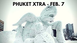 Stifling the Phuket virus panic? Thailand snow sculpture champs! || Phuket