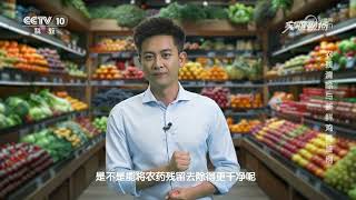 《实验现场》 20250727 农残清除与新鲜鸡蛋鉴别 | CCTV科教