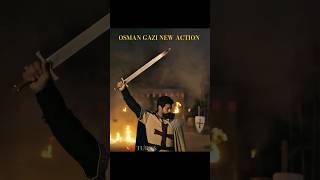⚔️ Osman Ghazi Burned It Down! | Epic Warrior Scene 🔥 #burakozcivit #shortvideo #shorts