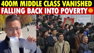 400 Million Chinese Middle Class Vanished, and Falling Back Into Poverty Is Inevitable