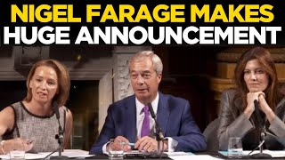 Farage Speech LIVE | Nigel Farage Stuns Keir Starmer With Major Announcement | Reform UK | UK News