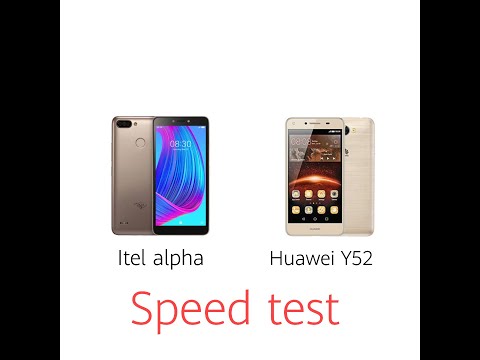 Itel Alpha Vs Huawei Y52 Speed test - N TECH TV