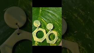 Mouldit clay earrings #shorts #moulditclay