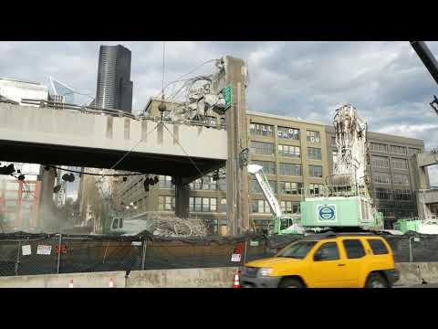 SR99 Viaduct Demolition 4/1