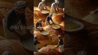 AI Tiny Chefs Tries a New Recipe – PERFECT Bun Making! 🍞🤖