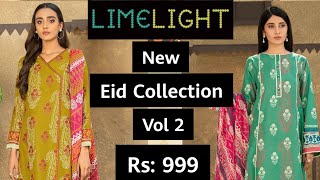 Limelight New Eid Collection Vol 2 Starting From Rs: 999