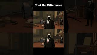 Can you find the differences? - Brutal CameraMan with LaserGun