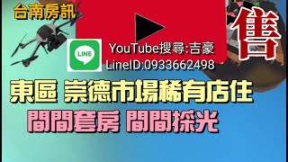 台南市 東區 崇德市場稀有店住