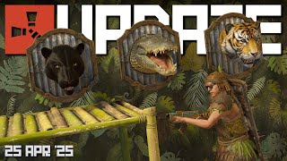 Cocoknight armour, Jungle AR, Half height and wall mounted shelves! | Rust Update 24th April 2025