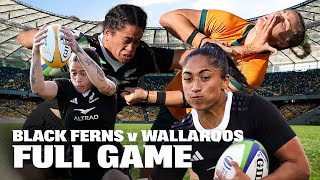 Black Ferns vs Wallaroos Pacific 4 Series 2024 | Action packed FULL GAME