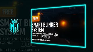 [FREE] 🚗 Vehicle Blinker System | Smart Flashers + Sync + Sounds [Standalone] | MJ DEVELOPMENT