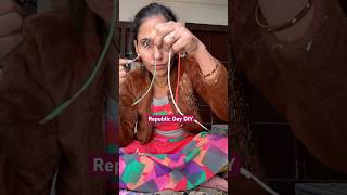 Republic day special DIY / Ghamu Saran / How to make republic day diy easy #shorts #republicday