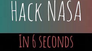 How to hack nasa in 6 seconds 🤣🤣🤣🤣🤣| Java programming | Jai codes |