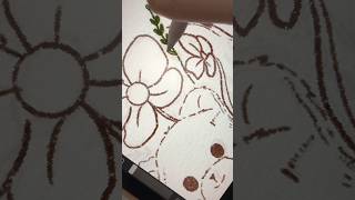 #drawwithme #dailydoodles #bearart #flowers #kawaii #teddybear #cute #drawingideas #artlife #ipad