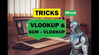 How to do VLOOKUP and VLOOKUP + SUM In EXCEL #excel #vlookup