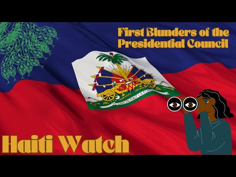 First Blunders of the Presidential Council: Haiti Watch