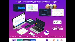 Tokenizer Cryptocurrency Dashboard Admin Template