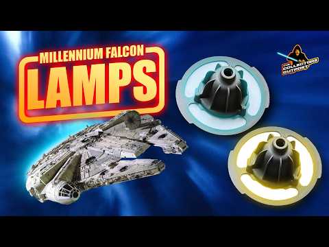 Custom Millennium falcon Lamps for your Star Wars Room! ￼