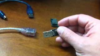 USB keystroke injection attack tool