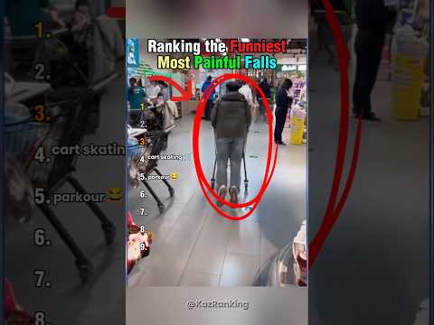 Ranking the Funniest Most Painful Falls #ranking #funny #painful