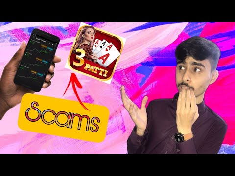 Scams in Asia Country | 3 patti scam | trading scam