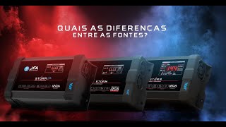 Diferenças entre as fontes Storm da JFA