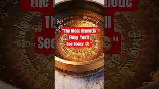 Singing Bowl + Water = Hypnotic Magic  #singingbowls  #soundhealing  #soundbath  #tibetansound