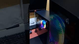 GİZLİ  ISIKLI FANLI KASA OFIS BILGISAYARI. #pc #pcsettings #pcbuild #gaming #gamingpc #keşfet  #game