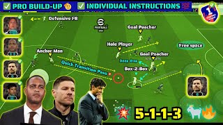 OP 5-1-1-3 🥵🔥 Quick Counter Best Formation eFootball 2025 | Quick Counter Best Formation Xabi Alonso