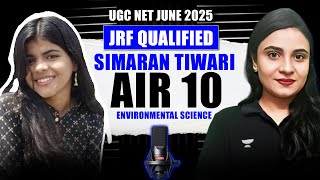 UGC NET June 2025 JRF Qualifier | Environmental Science Topper's Interview | Unacademy