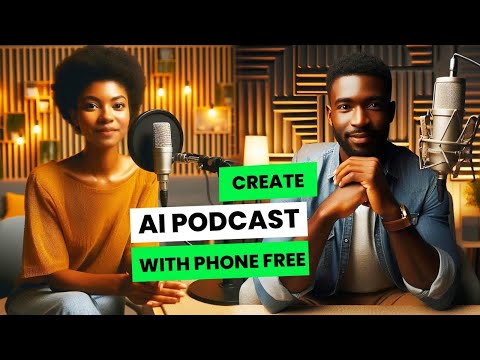 How to Create AI Podcast using Google NotebookLM with MOBILE PHONE (FREE)