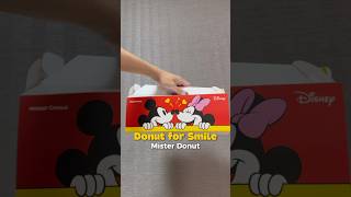 🍩✨ Disney Smile Collection is now at Mister Donut Japan!