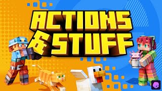 Minecraft Bedrock Actions and Stuff  PC 2025