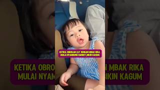 BIKIN KAGUM! OBROLAN LILY SEMAKIN NYAMBUNG AJA DGN MBAK RIKA #babylily #rans