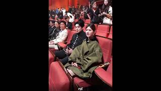 Zhao Lusi with Wang Hedi in awards 2024