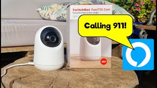 Switchbot Camera 🚨 Connected to Alexa for Alarm #smarthouse
