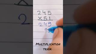 Multiplication trick|maths trick #maths #letsbecomeagenius #mathshortcut#mathstricks #multiplication
